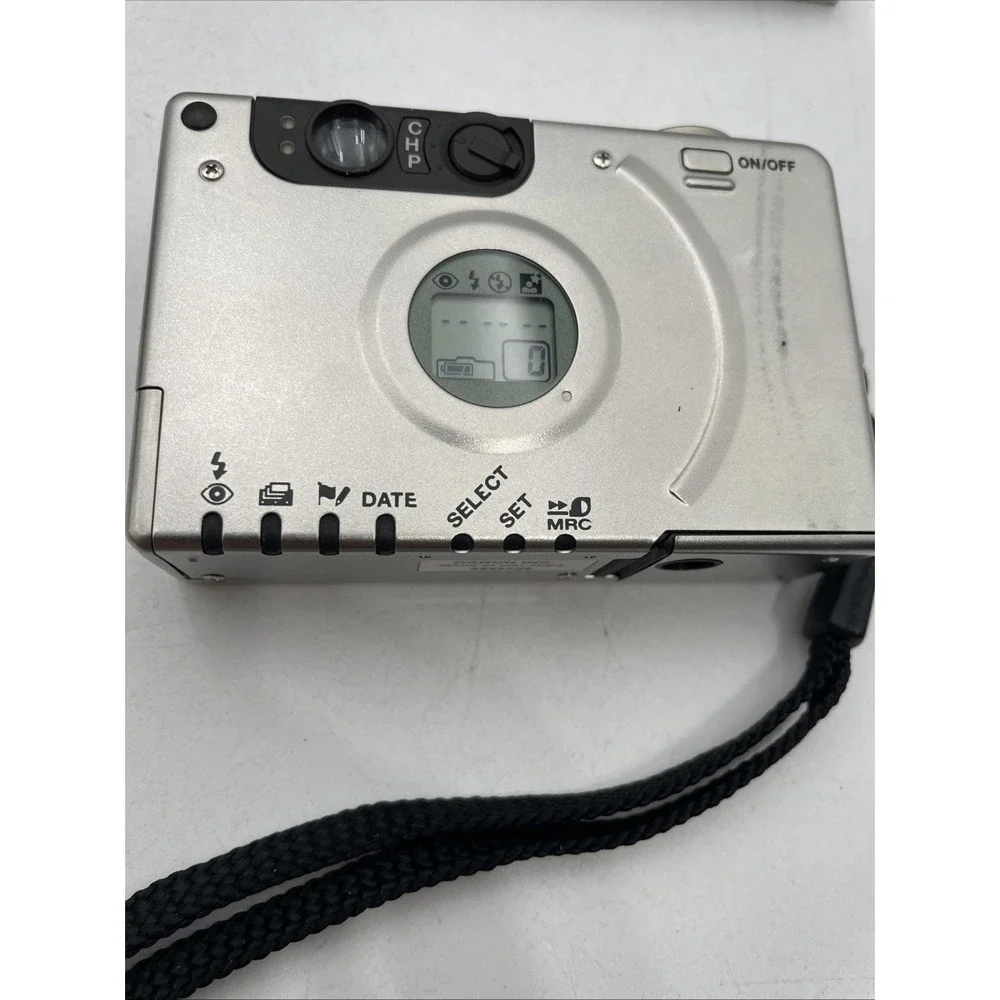 Canon ELPH 2 Digital Advantix Film Camera+New CR2 Battery+Manual+Case-TESTED